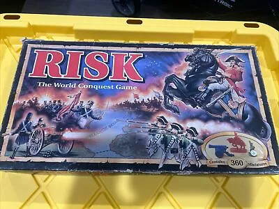 Vintage 1993 RISK Board Game The World Conquest Game Parker Brothers • $18.99