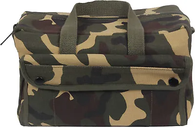 Woodland Camouflage Heavyweight Military Mechanics Standard Tool Bag • $20.99