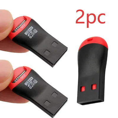 2PCS Memory Card Reader Adapters To USB 2.0 Adapter For Micro SD SDHC SDXC TF • $2.28