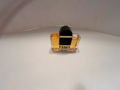 Mini FENDI .17 Oz Original Women's EDT Vintage Miniature Perfume Full • $5