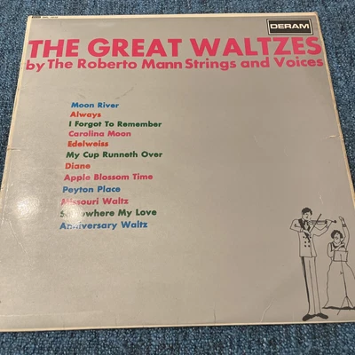 £4 • Buy The Great Waltzes The Roberto Mann Strings And Voices Sml 1010 Vinyl Record LP