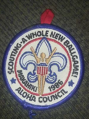 1986 Aloha Council Boy Scout Patch BSA Makahiki • $5.56