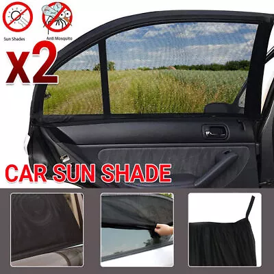 2x Universal Sun Shades Front Side Seat Car Window Socks Baby Child Protection • $8.54