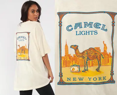 $19.85 • Buy VTG 1994 Camel Cigarettes Pocket T Shirt White Unisex All Size S-5XL CPS1356
