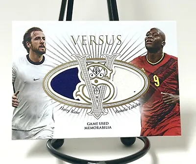 2023 Futera Unique Versus Harry Kane Romelu Lukaka Game Worn Patches 20/21 • $79.99