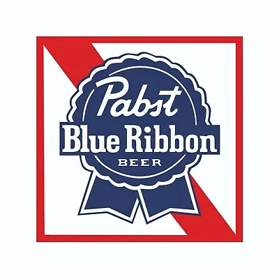 Pabst Blue Ribbon Decal / Bumper Sticker  • $3.59