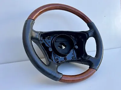 00-06 Mercedes W220 W215 S430 S500 CL600 CL55 Driver Steering Wheel Wood OEM • $249