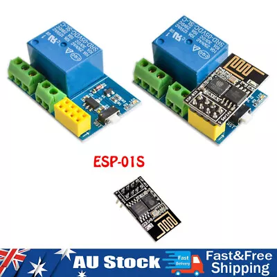 $11.99 • Buy For ESP8266 ESP-01S 5V WiFi Relay Module Things Smart Home Remote Control Switch