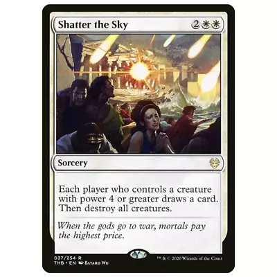 MTG Shatter The Sky Theros Beyond Death 037/254 Regular Rare NM Excellent • $1.49