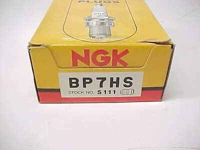 $19 • Buy 10 NGK BP7HS  Spark Plug 5111 Outboard Evinrude Johnson Mercury