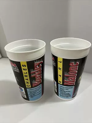 McDonald's USA NBA Dream Team Cups Charles Barkley& Karl Malone 1992 NBA • $9.99