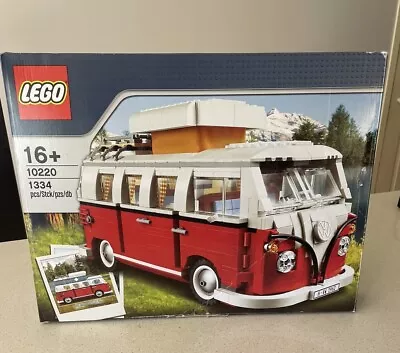 New Genuine Lego Creator Expert 10220 Volkswagen T1 Camper Van Damaged Box • $210