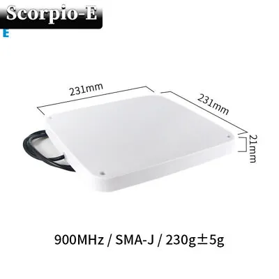 RFID Panel Antenna 900MHz 10dBi High Gain SMA-J 50W Directional Wifi Antenna • $63.48