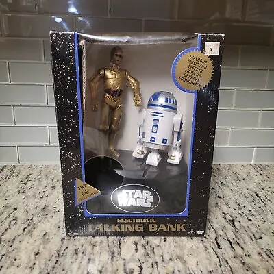 1995 Star Wars Electronic Talking Bank R2-D2 & C3-PO • $11.92