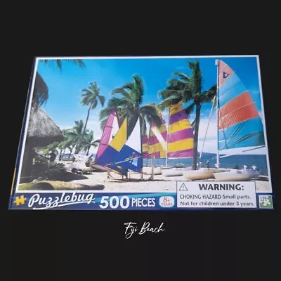 Puzzlebug -   Fiji Beach - 500 Pieces -  New • $25