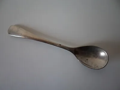 Antique Mustard Salt Condiment Spoon William Page Old English 3.5  (9cm) • £5.99