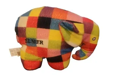 Elmer The Patchwork Elephant  David KcKee Plush • $8