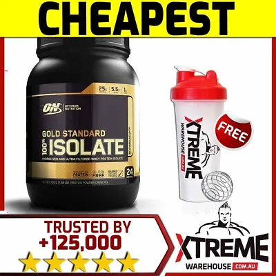 Optimum Nutrition Gold Standard 100% Isolate 24 Srv Choc // Whey Wpi Protein • $66.45