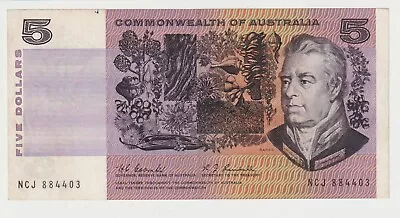 1967 Comm. Of Australia $ 5 Banknote - Coombs/Randall - R202 - Fine - # 31712 • $68