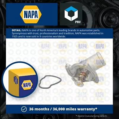 Coolant Thermostat Fits VAUXHALL ASTRA H 1.4 2004 On Z14XEP NAPA 12992692 New • £16.99