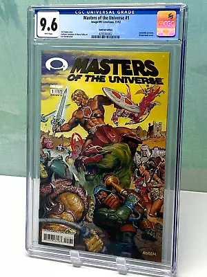 CGC 9.6 Masters Of The Universe 1 Gold Foil Variant Invincible 1st APP Preview • $38.10