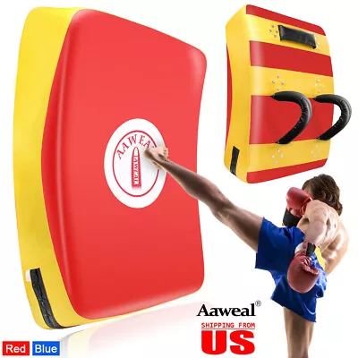 Strike Shield Kick Blocking Pad Kickboxing Boxing MMA Football Basketball Sports • $56.98