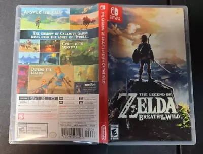 The Legend Of Zelda: Breath Of The Wild - Nintendo Switch - Complete & Mint • $9.99