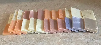 Traditional Natural Handmade Soap Slithers  830g Approximately 25 Bars £10.95!!! • £10.95