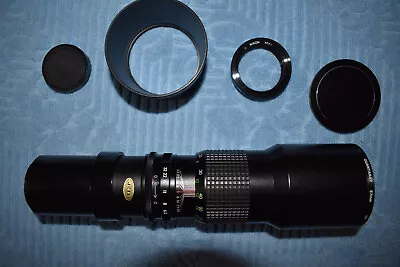 Quantaray Telephoto Manual Lens F=400mm 1:6.3 With Case • $25