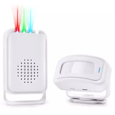 Indoor PIR Motion Sensor Alarm Chime Mode Vibration Mute Mode DIY Pairing Easy • $20.99