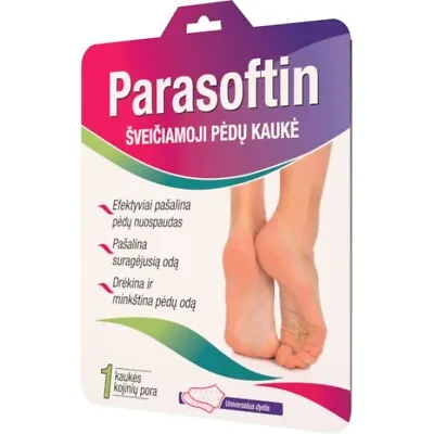 PARASOFTIN Exfoliating Peel Foot Socks Soft Feet Hard Dead Skin Remove Callus  • £9.99