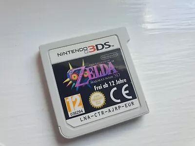 The Legend Of Zelda Majora's Mask Nintendo 3DS Cartridge Free Tracked Postage • $59.95