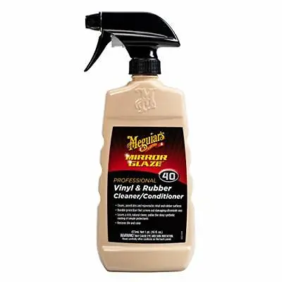 Meguiar?s Mirror Glaze Vinyl & Rubber Cleaner/Conditioner - Restores Life And • $22.98