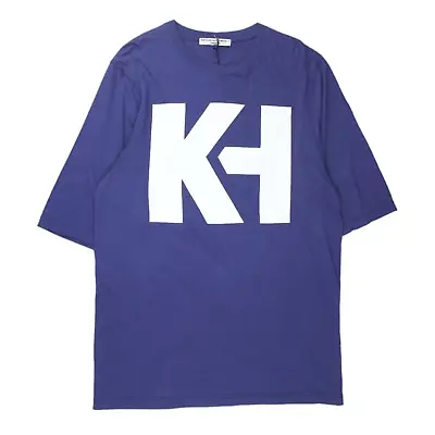 Katharine Hamnett Blue George Monograme Tee • £21