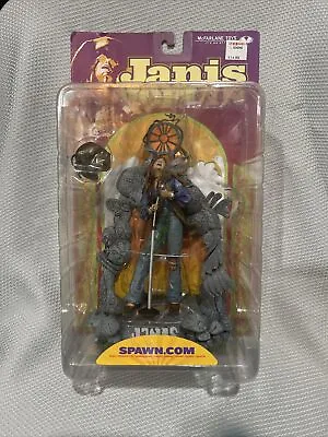 Vintage Mcfarlane Toys Spawn Janis Joplin Action Figure Mib • $50