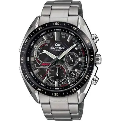 Casio Men's Edifice EFR570DB-1AV Chrono Stainless Steel Watch • $119