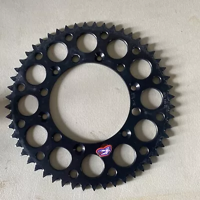 Renthal Rear Sprocket 52 Tooth Black Ultralight Yamaha 125 YZ250 YZ250F YZ450 M6 • $45