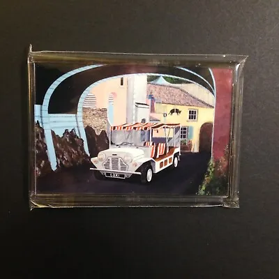 Mini Moke The Prisoner Portmeirion Clear Rigid Plastic Fridge Magnet • $3.74