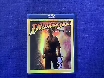 INDIANA JONES & THE KINGDOM OF THE CRYSTAL SKULL Blu-Ray Like New • $6.95