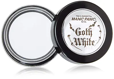MANIC PANIC Goth White Cream To Powder Foundation - Velvety Full Coverage Founda • $25.02