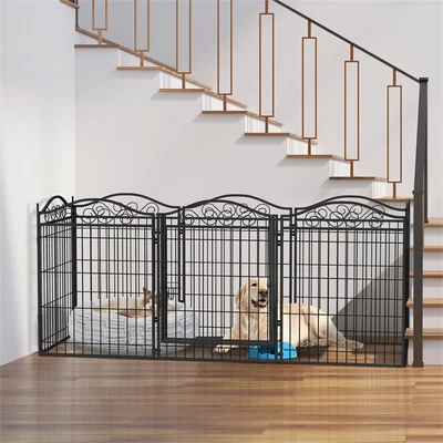 £125.95 • Buy Large Pet Rabbit Run Play Pen Guinea Pig Playpen Chicken Puppy Cage Indoor Hutch