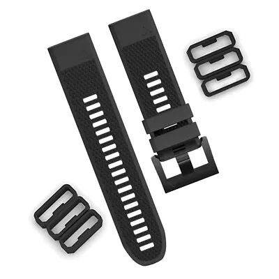 18MM 20MM 22MM 26MM Watch Strap Band Keeper Loop Ring For Garmin Fenix 5 5x 6 6S • $8.99