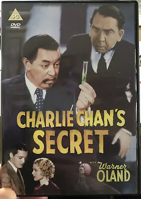 Charlie Chans Secret 1936 Rare Deleted Classic B&W Mystery Thriller DVD • £12.99