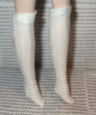 Stockings Hosiery Barbie Doll Irish Dance Knee Hi White Socks Fashion Accessory • $6.96