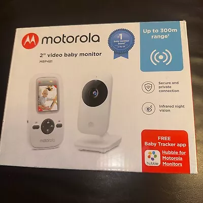 Motorola MBP481 Video Baby Monitor 2 Inch Display • £39