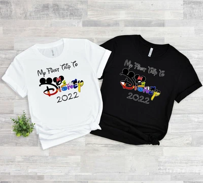 $14.99 • Buy 2022 DISNEY FAMILY VACATION My First Trip T-SHIRTS ALL SIZES MINNIE & MICKEY 