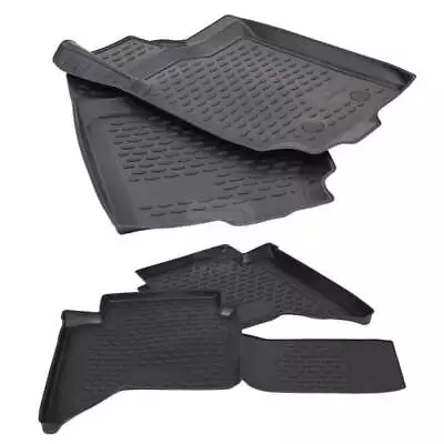 3D Rubber Floor Mats Suits Ford Ranger PX/2/3 Super Cab 2011-On 4 Piece EXP.NLC. • $209.99