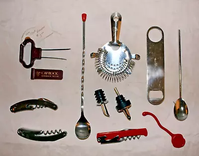 Vintage Bar Tool Set Accessories LOOK! • $1