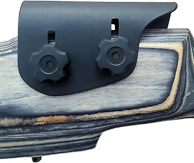 Black Kydex Adjustable Cheek Rest Stock Riser .060  For Scoped Rifle • $22.50