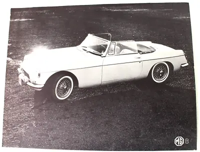 1965 MGB Factory Dealership Specifications Sales Brochure • $10.95